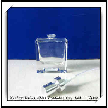 50ml Square Clear Empty Perfume Bottles for Sale